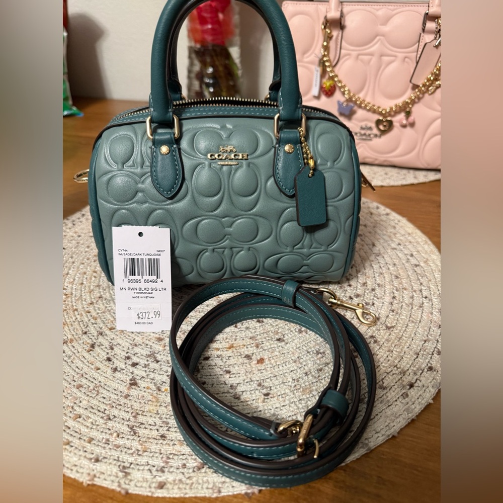 COACH Mini RWN BLKD SIG